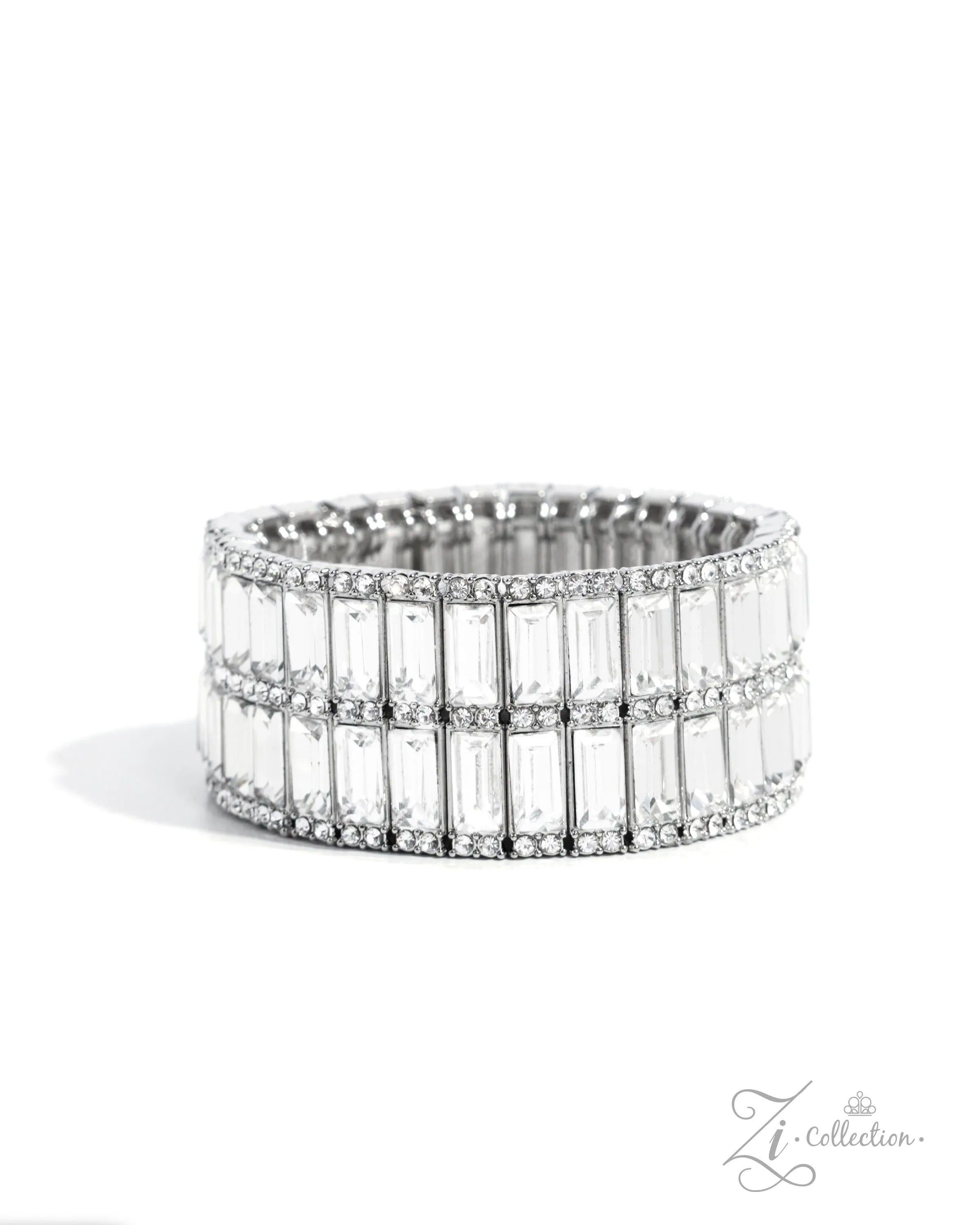 Ambitious Arrangement - White-Zi Bracelet