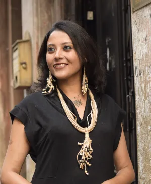 Amoda Jute Necklace & Earrings set