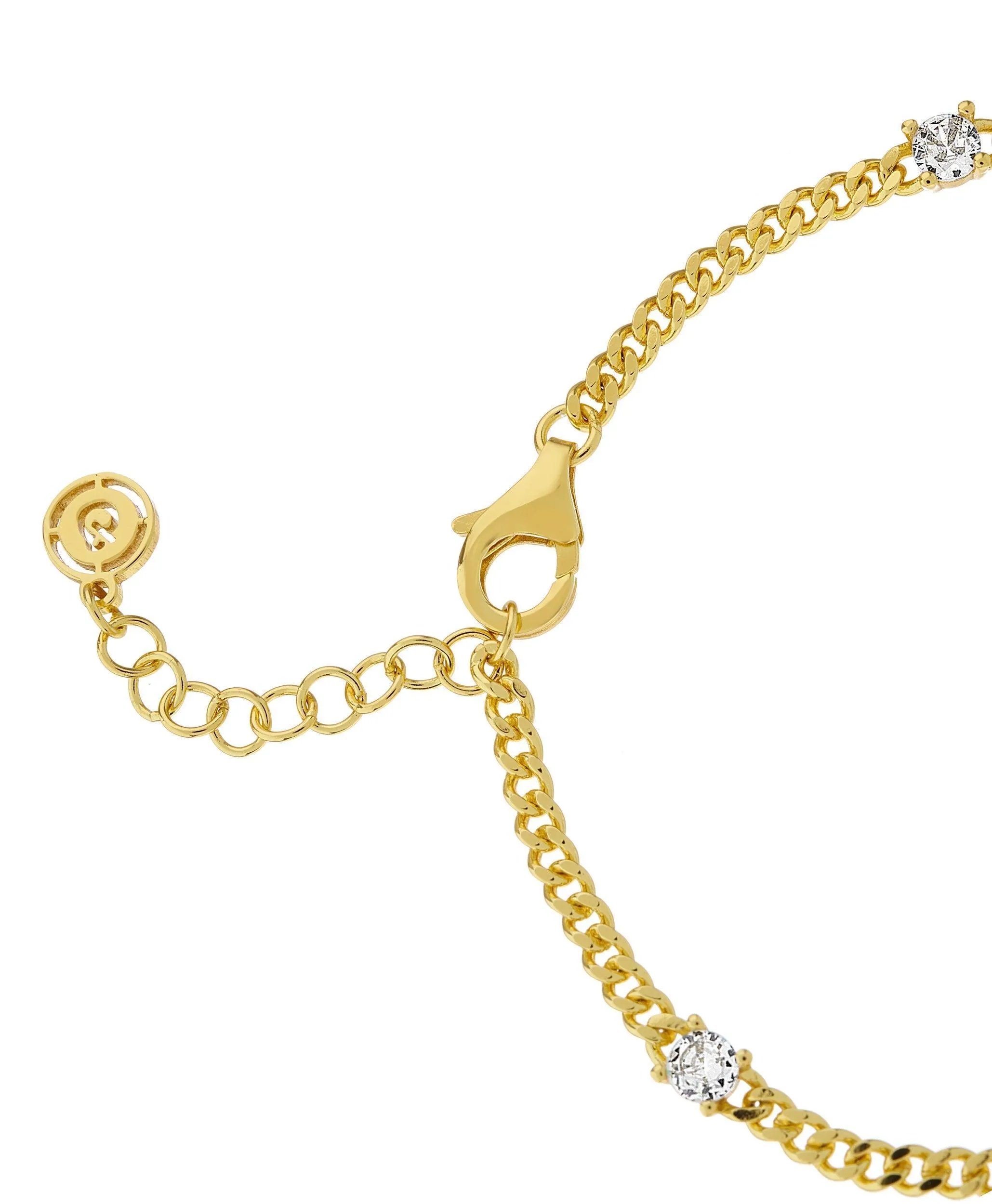 Birthstone Bracelet May 18ct Gold Plated