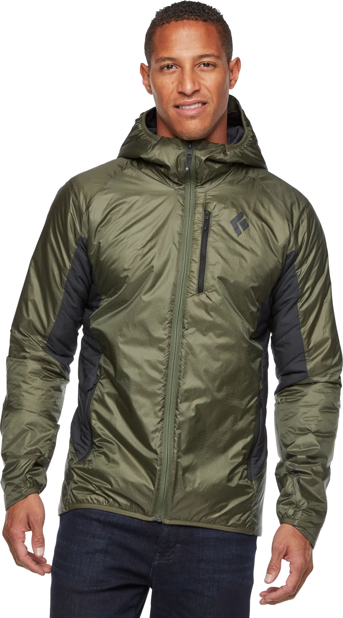 Black Diamond Men&#x27;s Vision Hybrid Hoody Tundra | Buy Black Diamond Men&#x27;s Vision Hybrid Hoody Tundra here | Outnorth