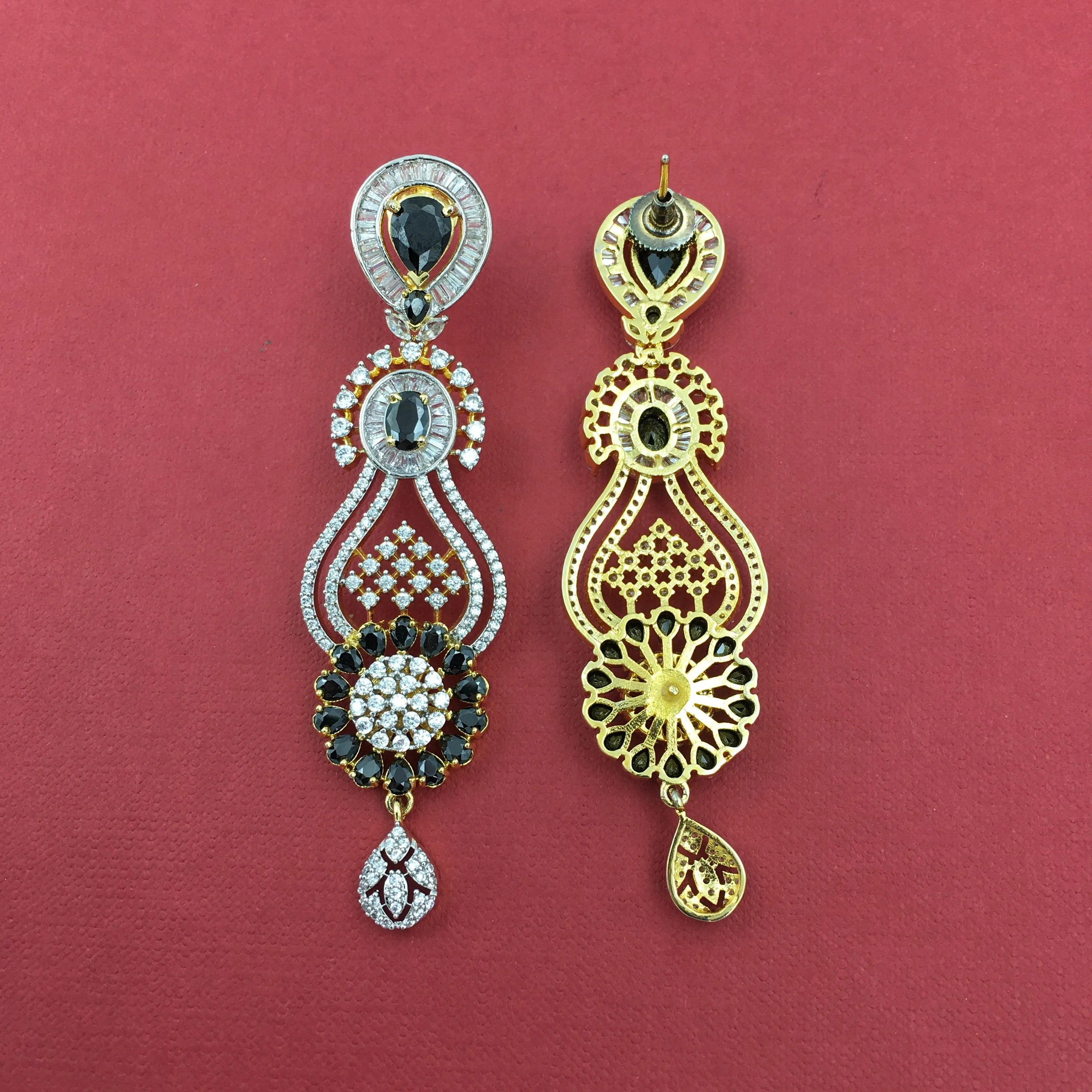Danglers Zircon/AD Earring 8836-100