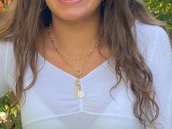 Elegant Dream Word Pendant