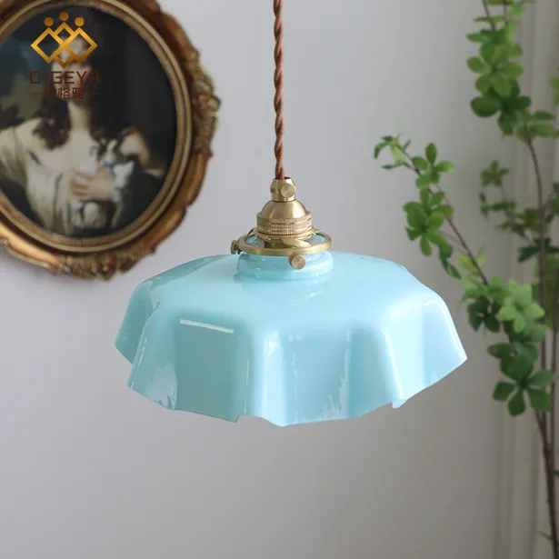 LED American Style Retro Decorative Pendant Light