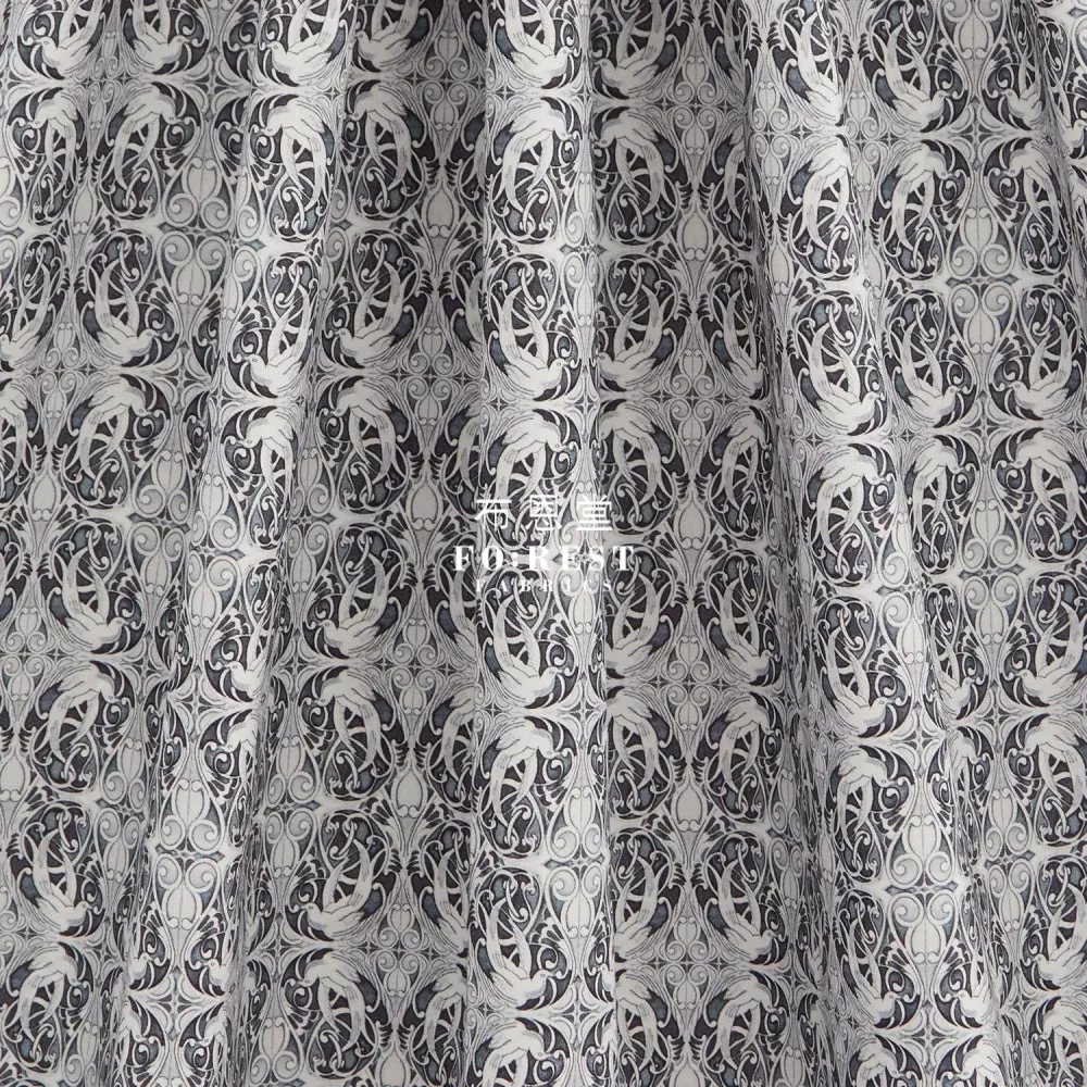Liberty of London (Cotton Poplin Fabric) - Pewter Black