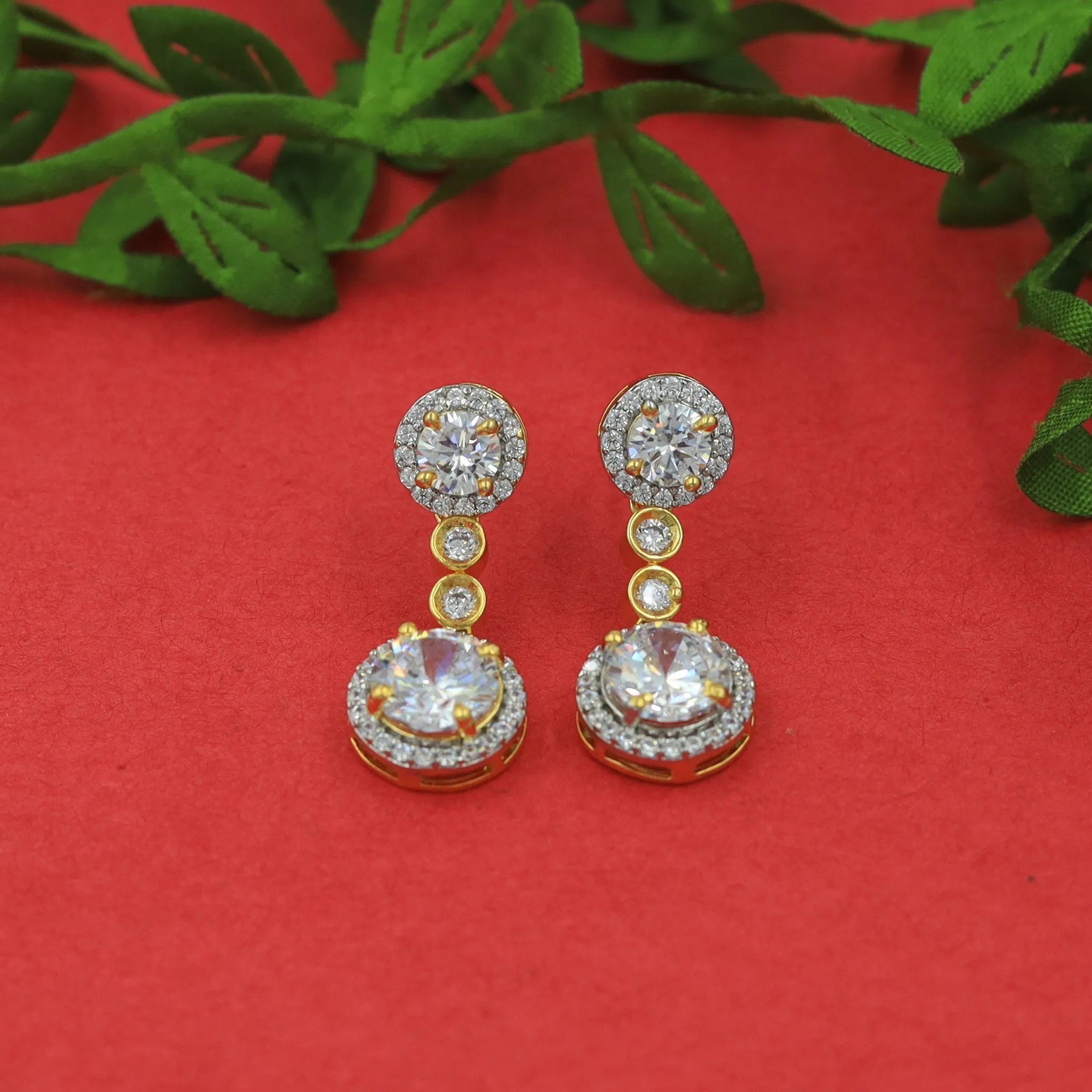 Light Zircon/AD Earring 16247-69