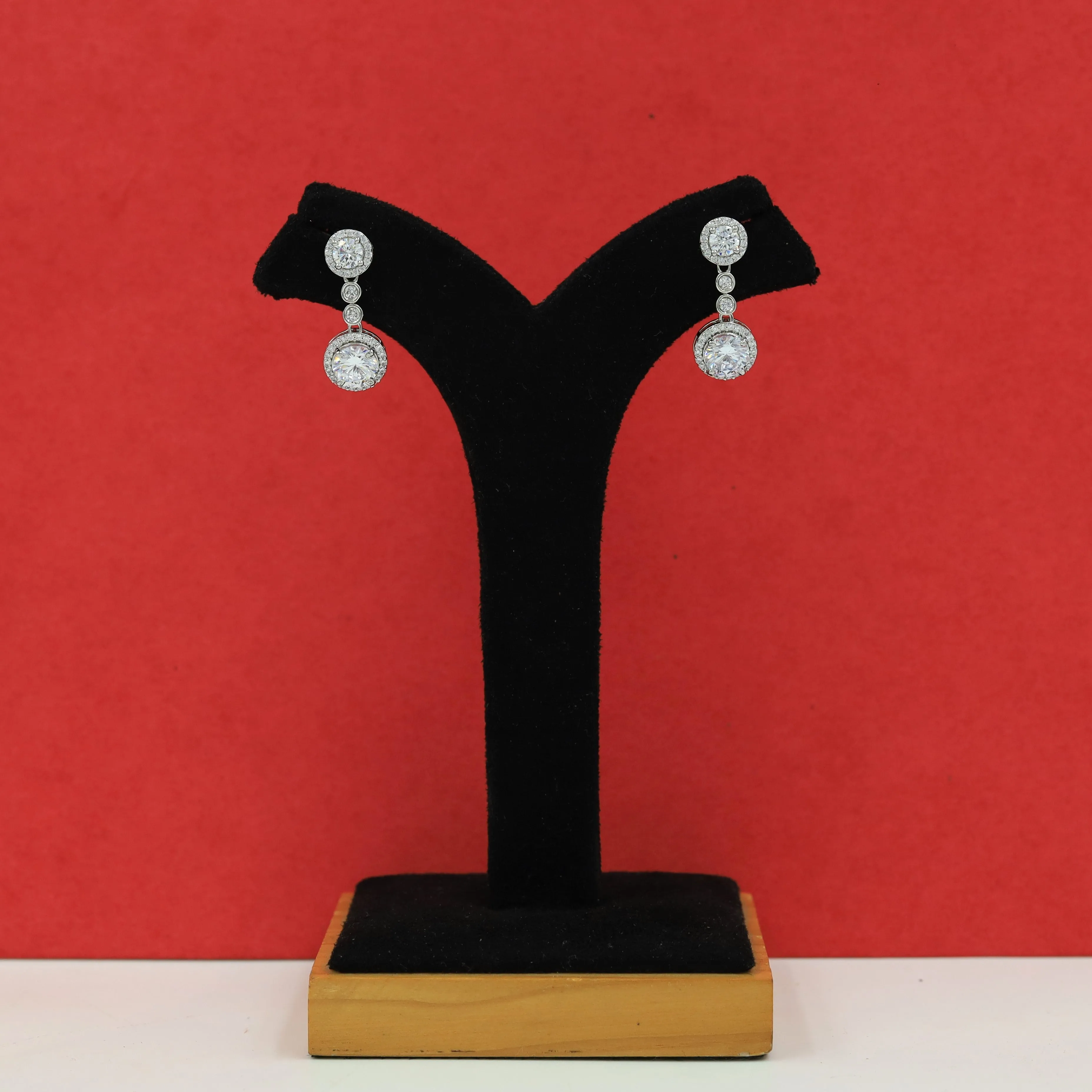 Light Zircon/AD Earring 16247-69