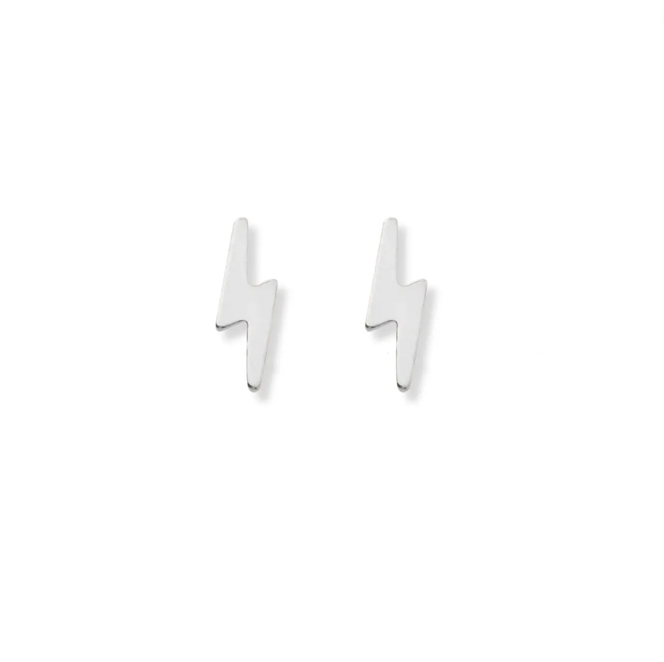 Lightning Bolt Stud Earrings