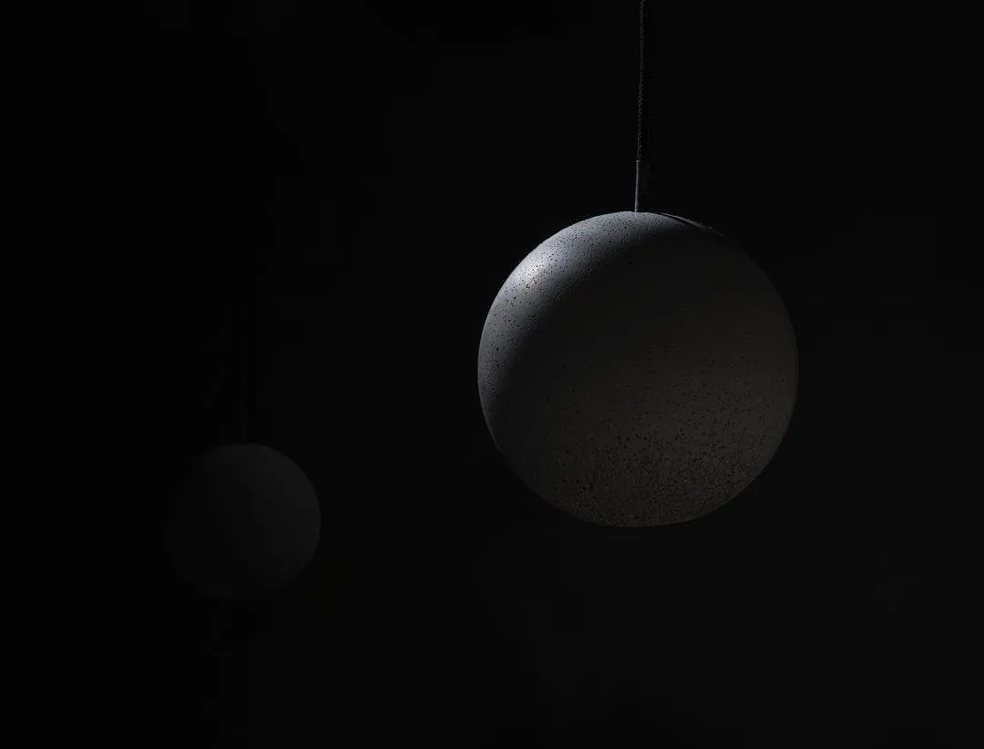 Moon Concrete Pendant Lamp