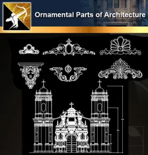 Ornamental Parts of Architecture 6 Ornamental Parts of Architecture 6