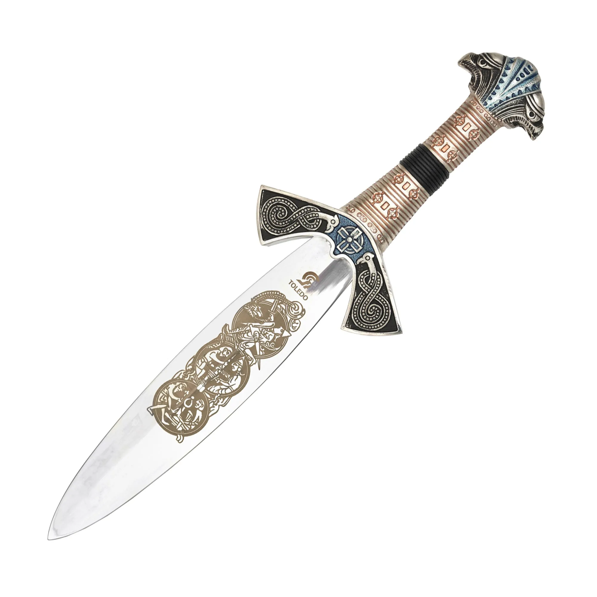 Ornamental Viking Dagger with Scabbard