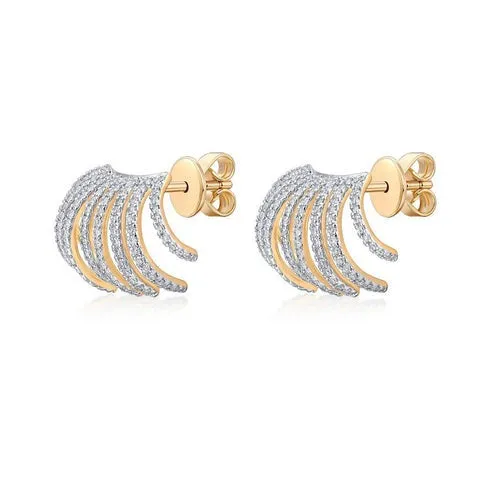 Precious Diamond Stud Earrings