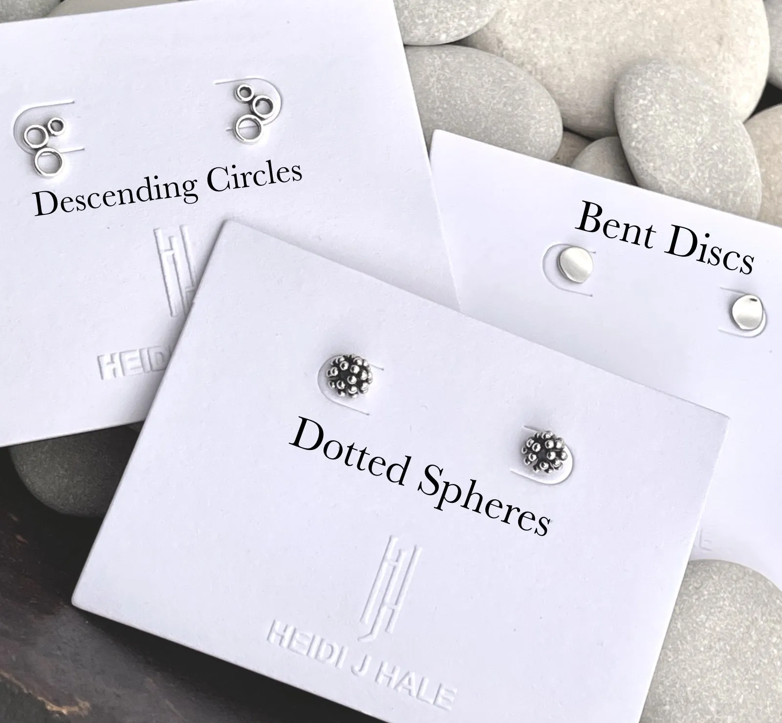 Sterling Silver Stud Earrings - Nickel Free