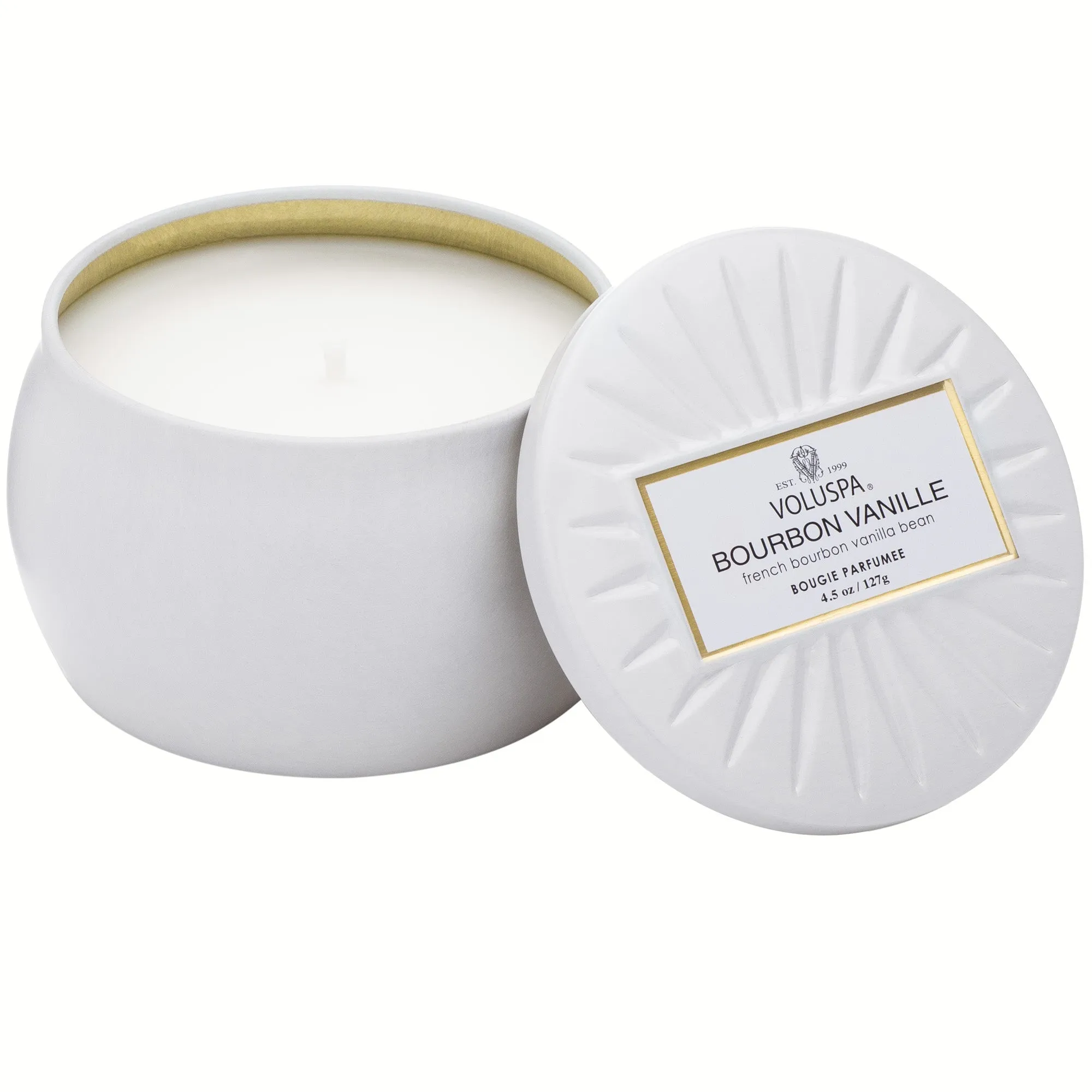 Voluspa Vermeil Petite Tin Candle 25hr