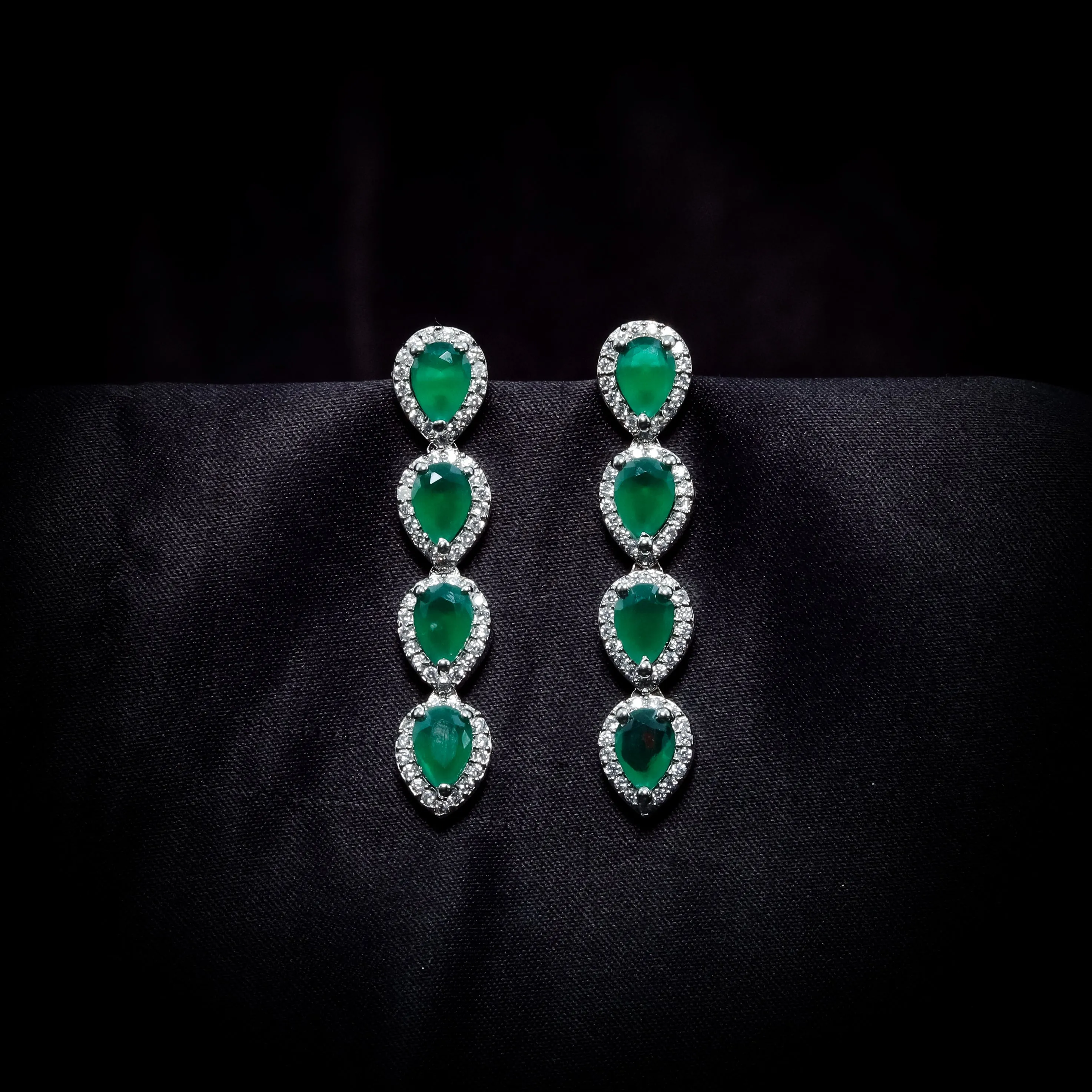 Zircon/AD Earring 8332-100