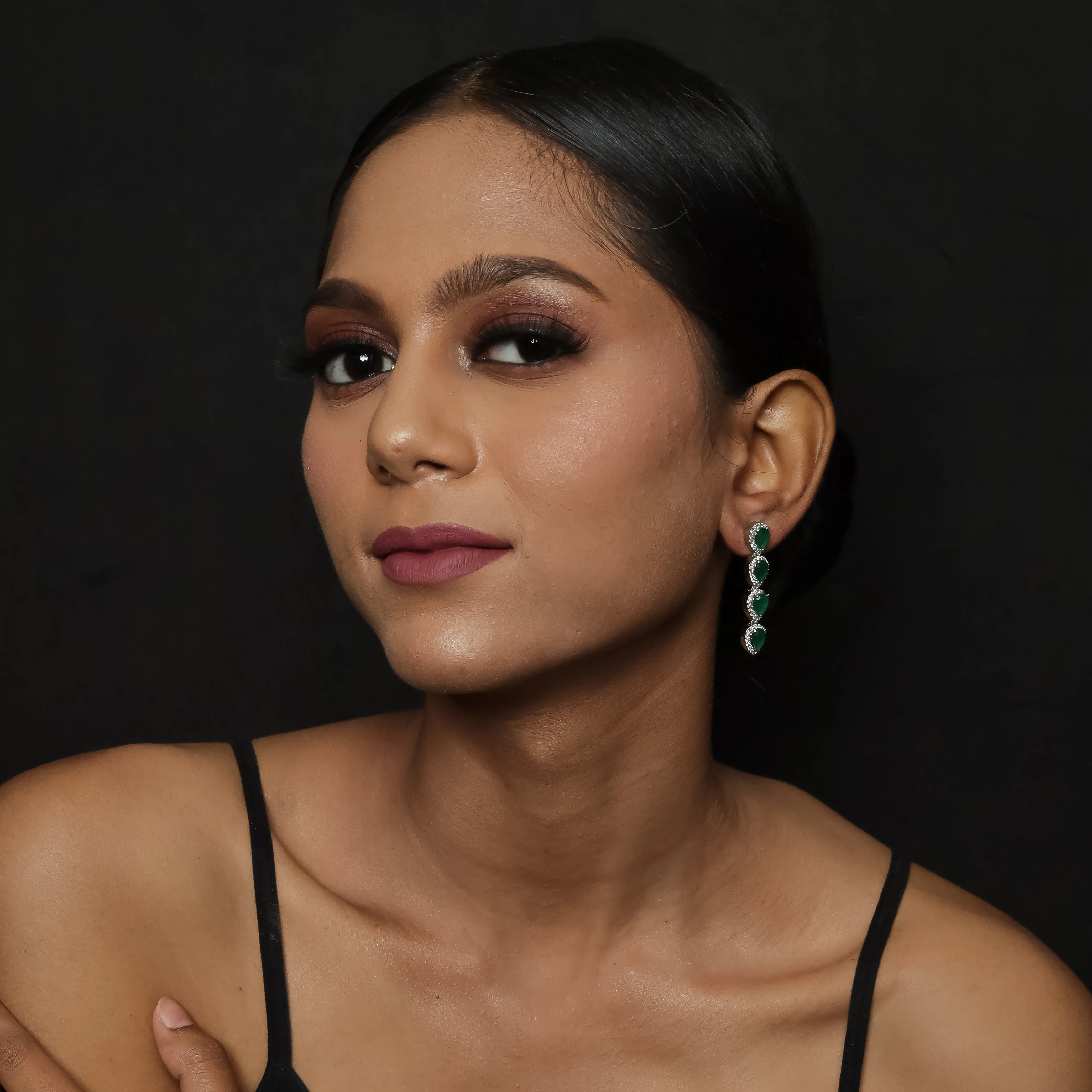 Zircon/AD Earring 8332-100
